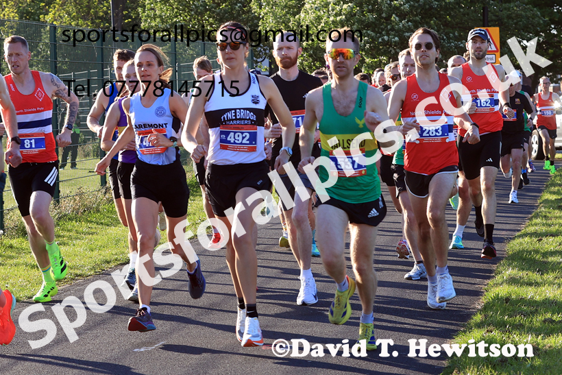 The 2026 Clive Cookson 10k Road Race, Monkseaton, Whitley Bay. Photo: David T. Hewitson/Sports for All Pics
